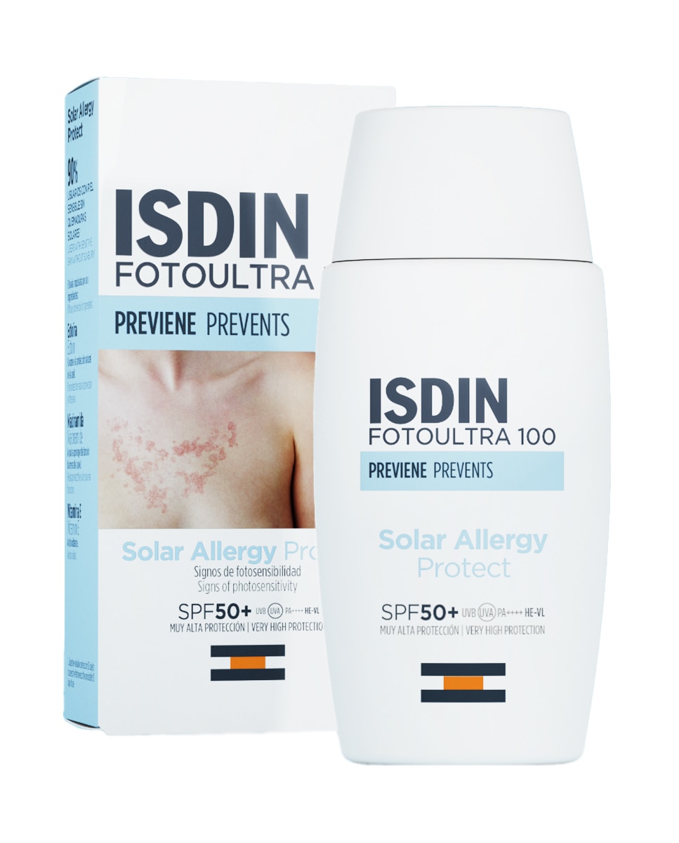 Fotoprotector FotoUltra Isdin Solar Allergy Fusion Fluid SPF100+ Isdin - 50 ml 2
