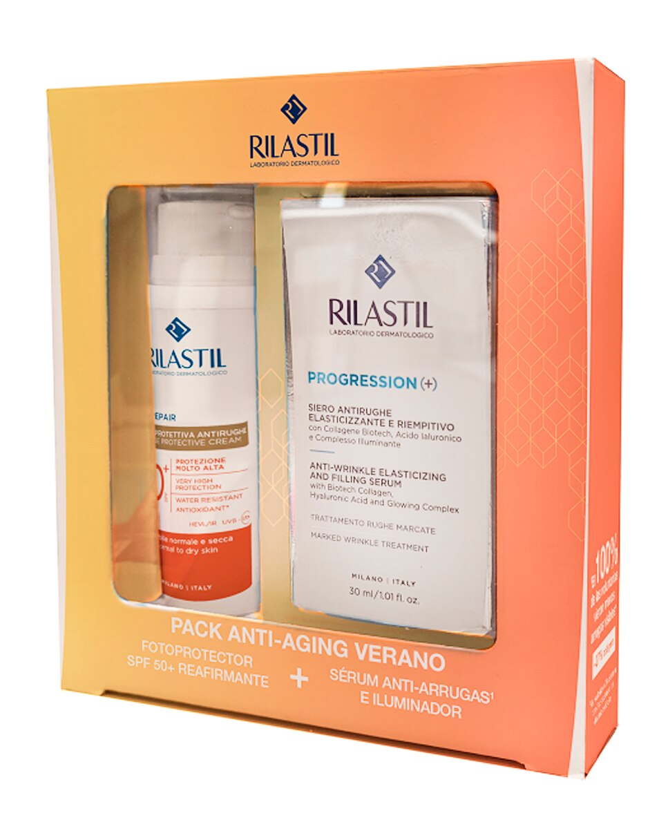 Imagen 0 de Pack Antiaging Fotoprotector facial SPF50+ Rilastil
