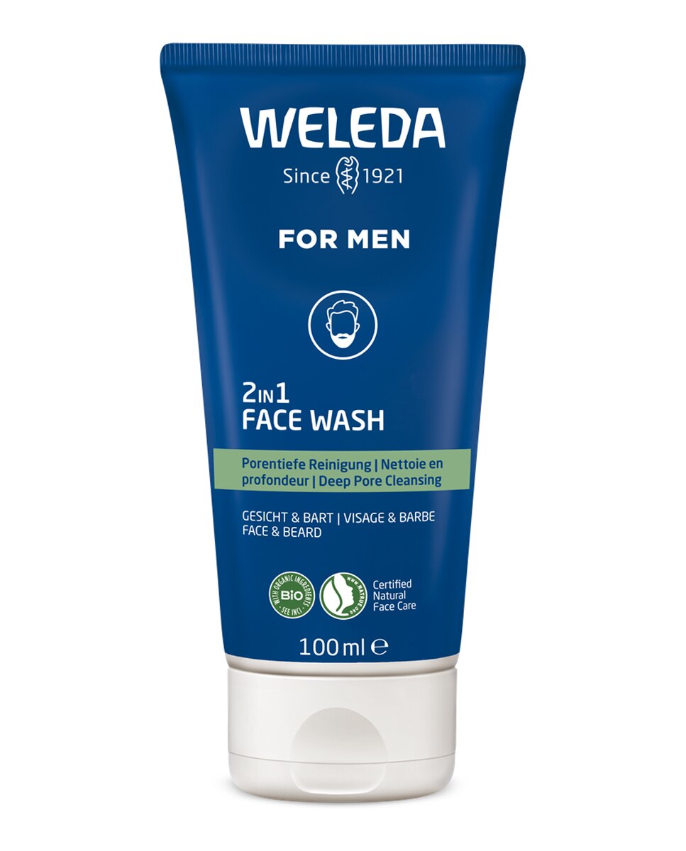 Imagen 0 de Gel Limpiador 2 En 1 Rostro & Barba Weleda
