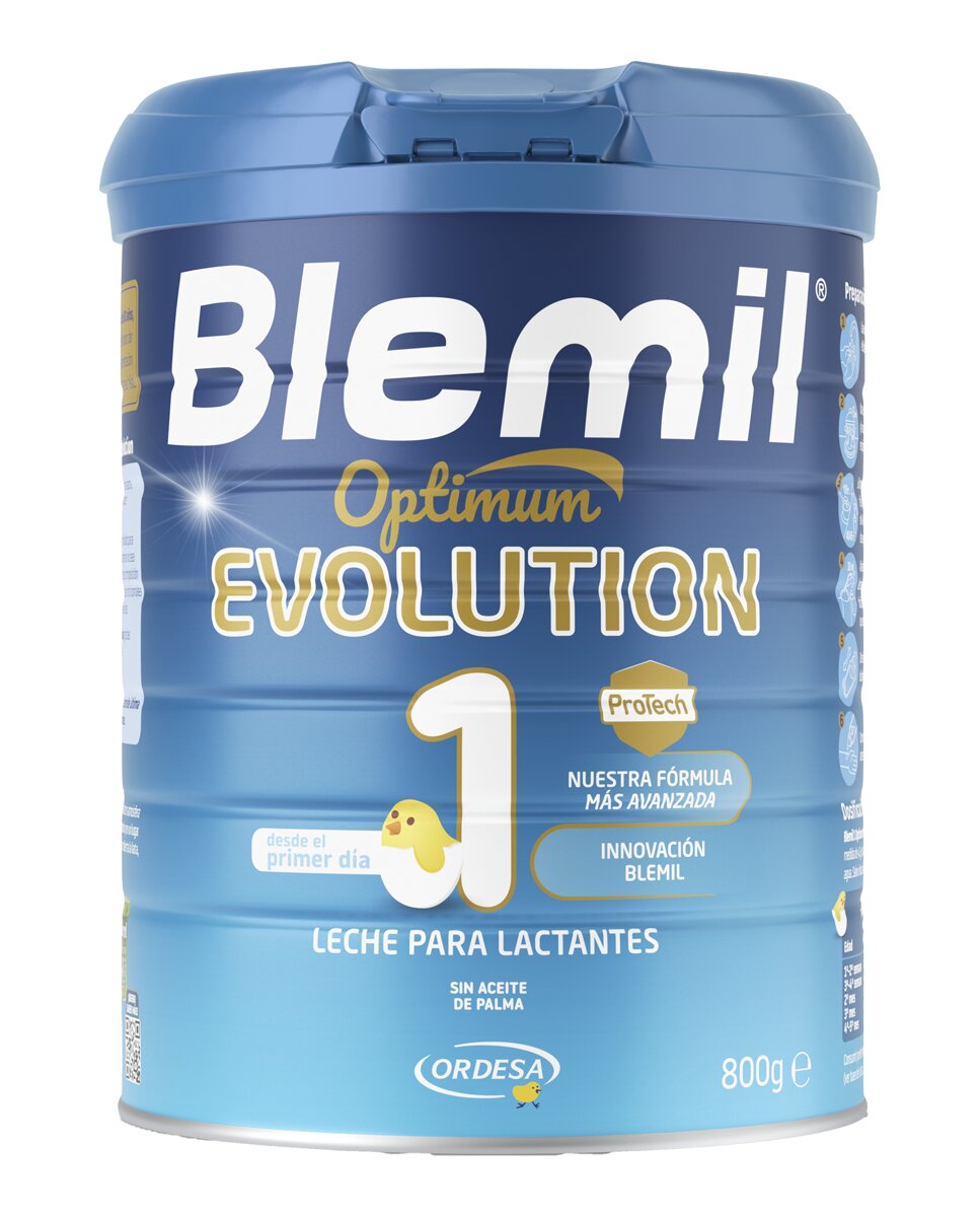 Blemil - Leche infantil de inicio Blemil 1 Optimum Evolution 800 g Blemil.