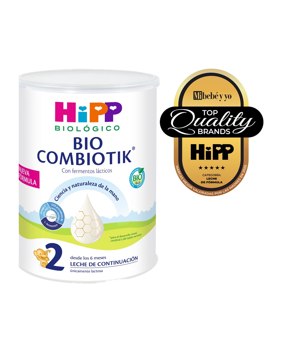 Leche Para Lactantes Bio Combiotik 2 800 G Hipp - 800 g 2