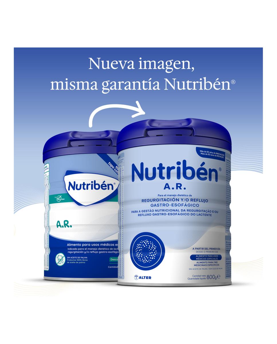 Imagen 4 de Leche de inicio A.R Nutribén® 800 gr - 800 g