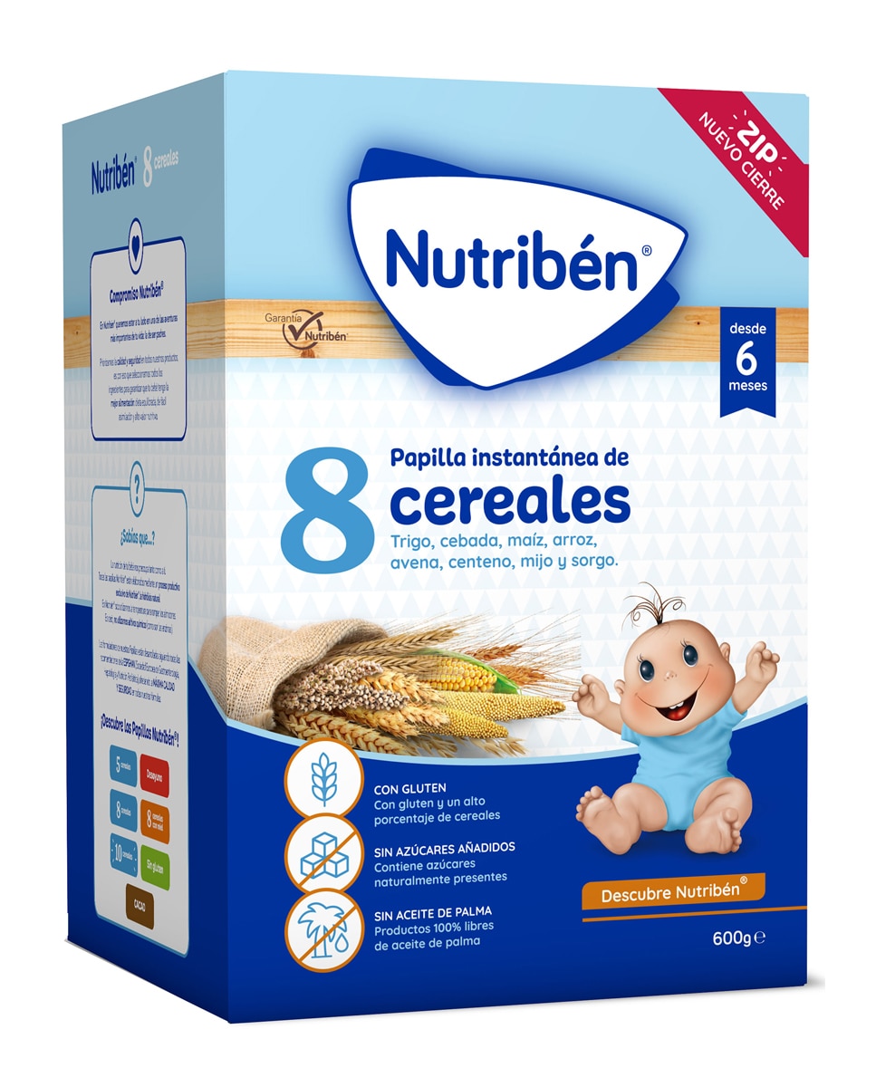 Nutribén® - Papilla 8 Cereales Nutribén®.