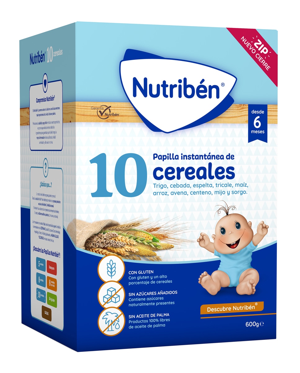 Nutribén® - Papilla 10 Cereales Nutribén.