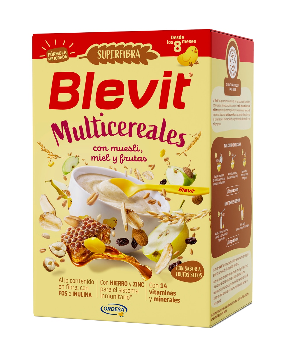 Blevit - Papilla Blevit Sf Multicereales Muesli 500 g Blevit.