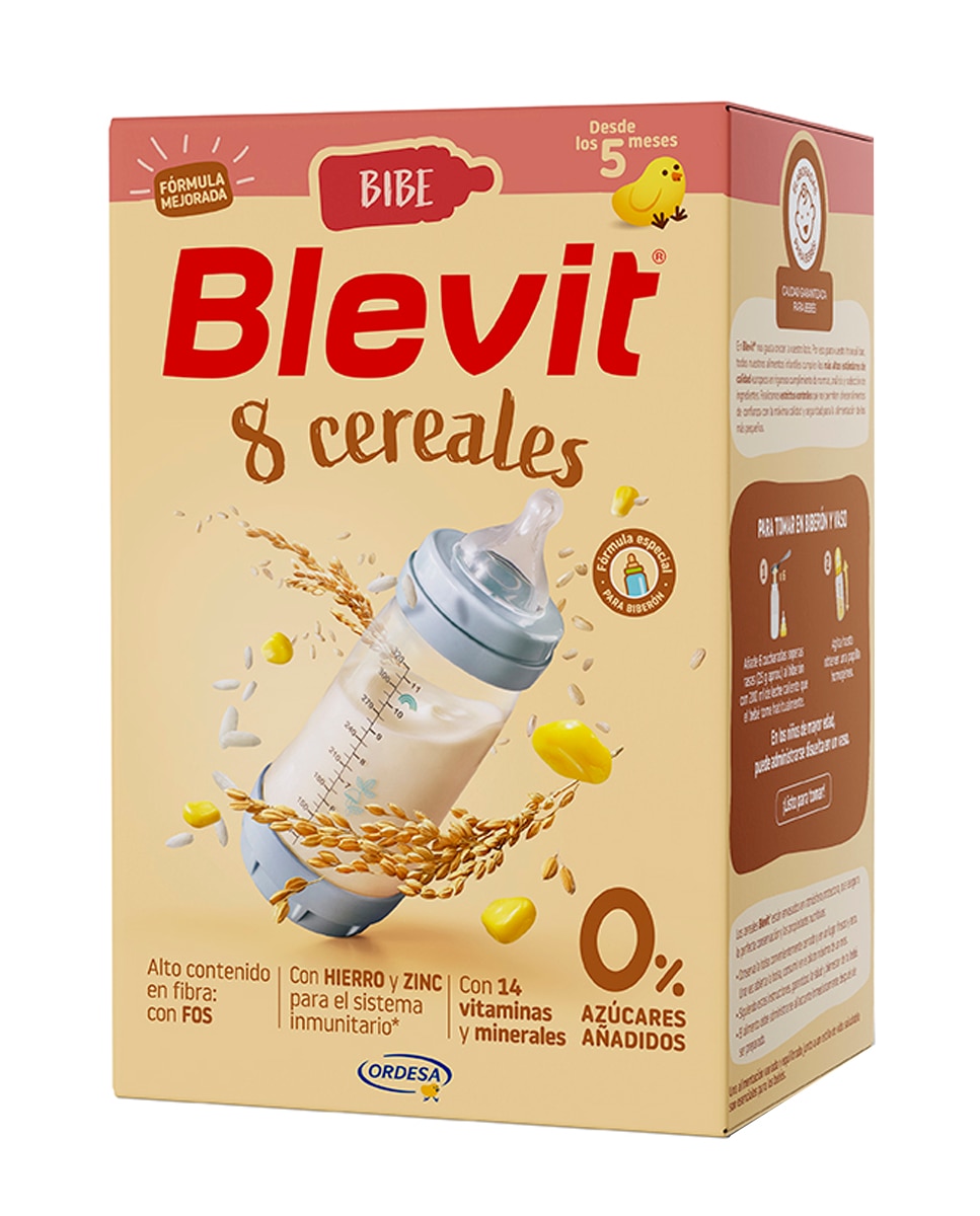 Blevit - Papilla Blevit Bibe 8 Cereales 500 g Blevit.