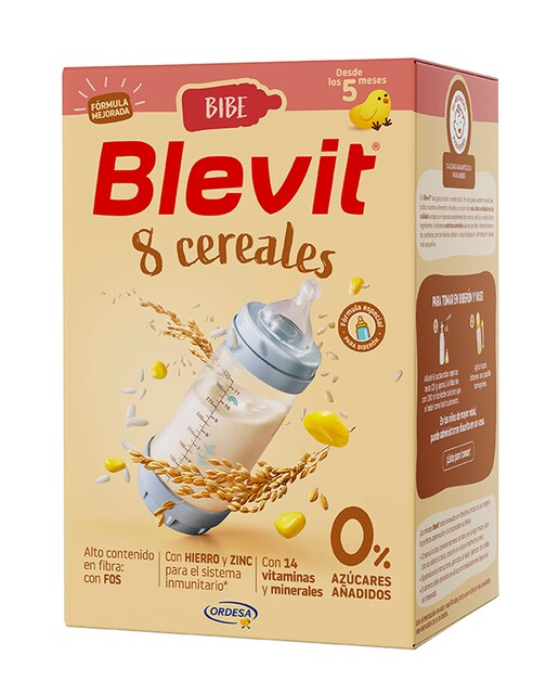 Imagen 0 de Papilla Blevit Bibe 8 Cereales 6X500  g Blevit