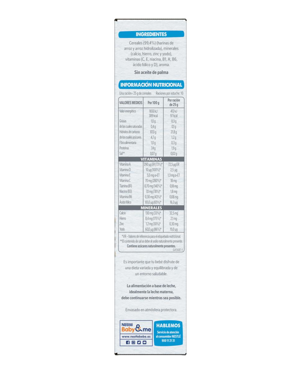 Imagen 3 de NESTLÉ EXPERT Crema de Arroz 250g