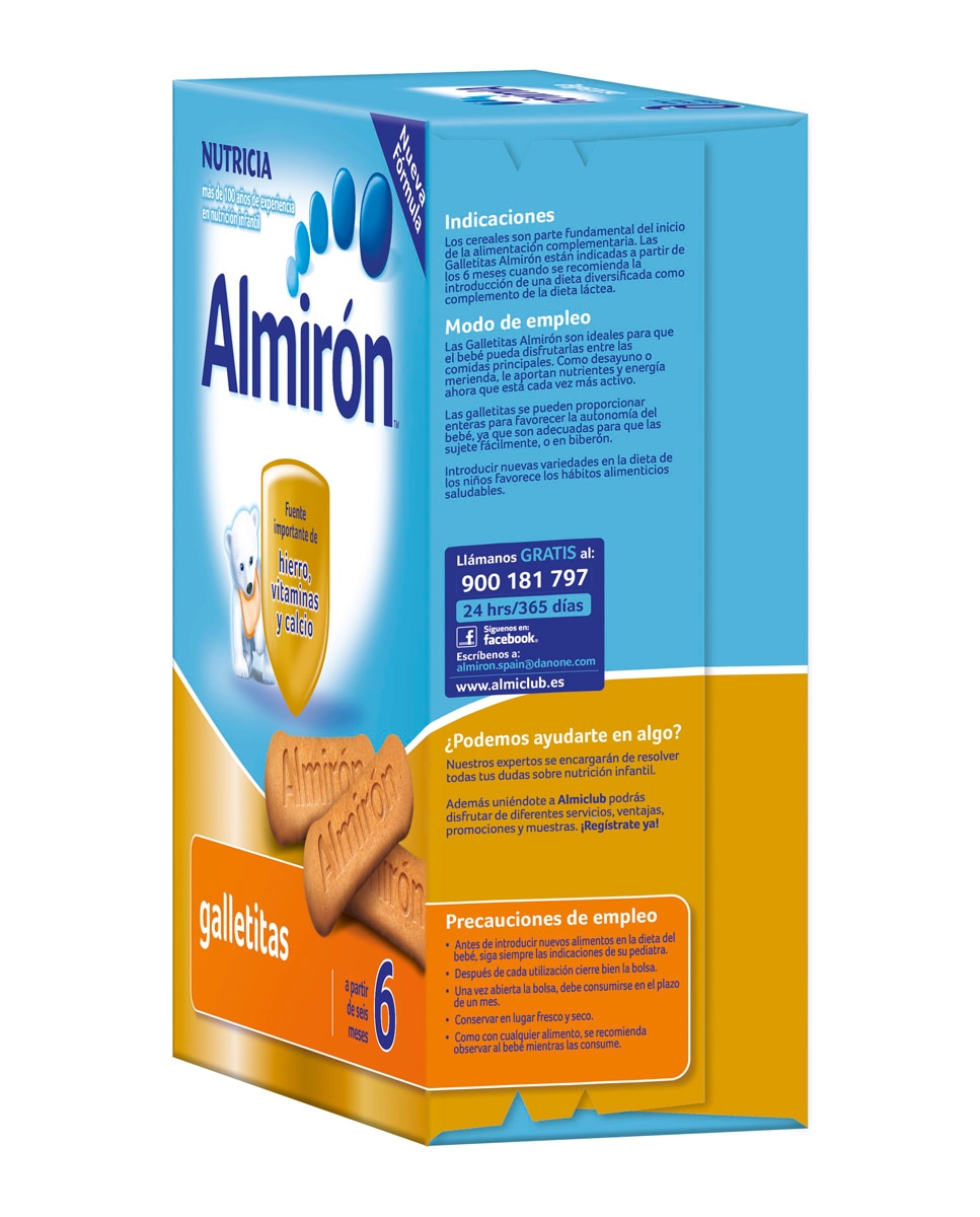 Galletitas infantiles 180 g Almirón 3