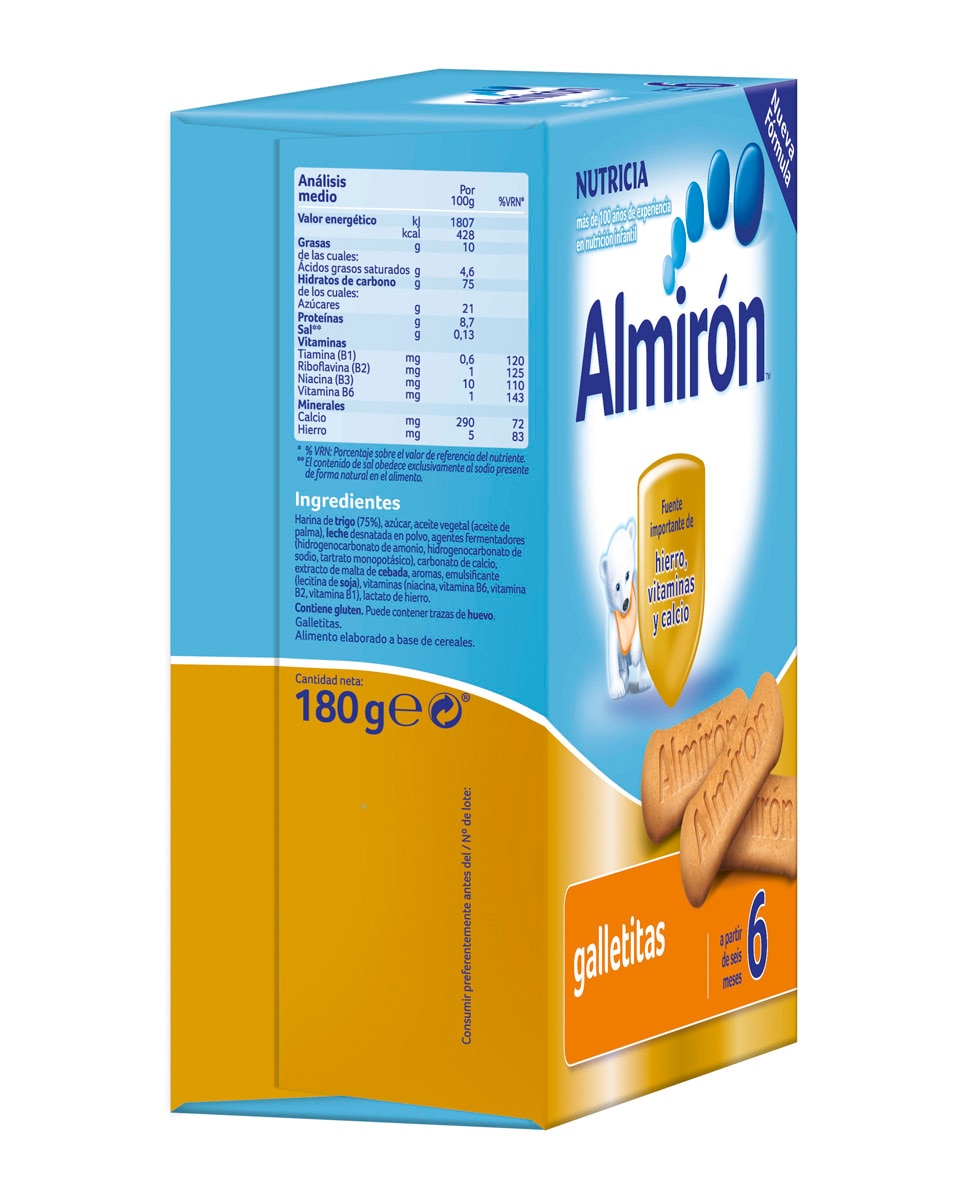 Galletitas infantiles 180 g Almirón 4