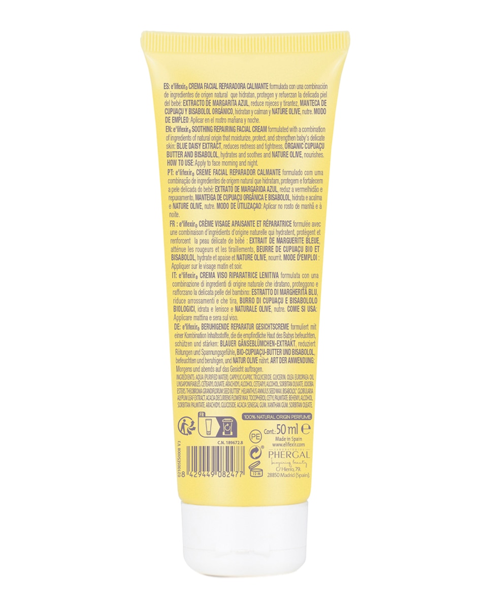 Crema Facial Calmante Piel Sensible Bebé Elifexir Baby Care Elifexir - 50 ml 2