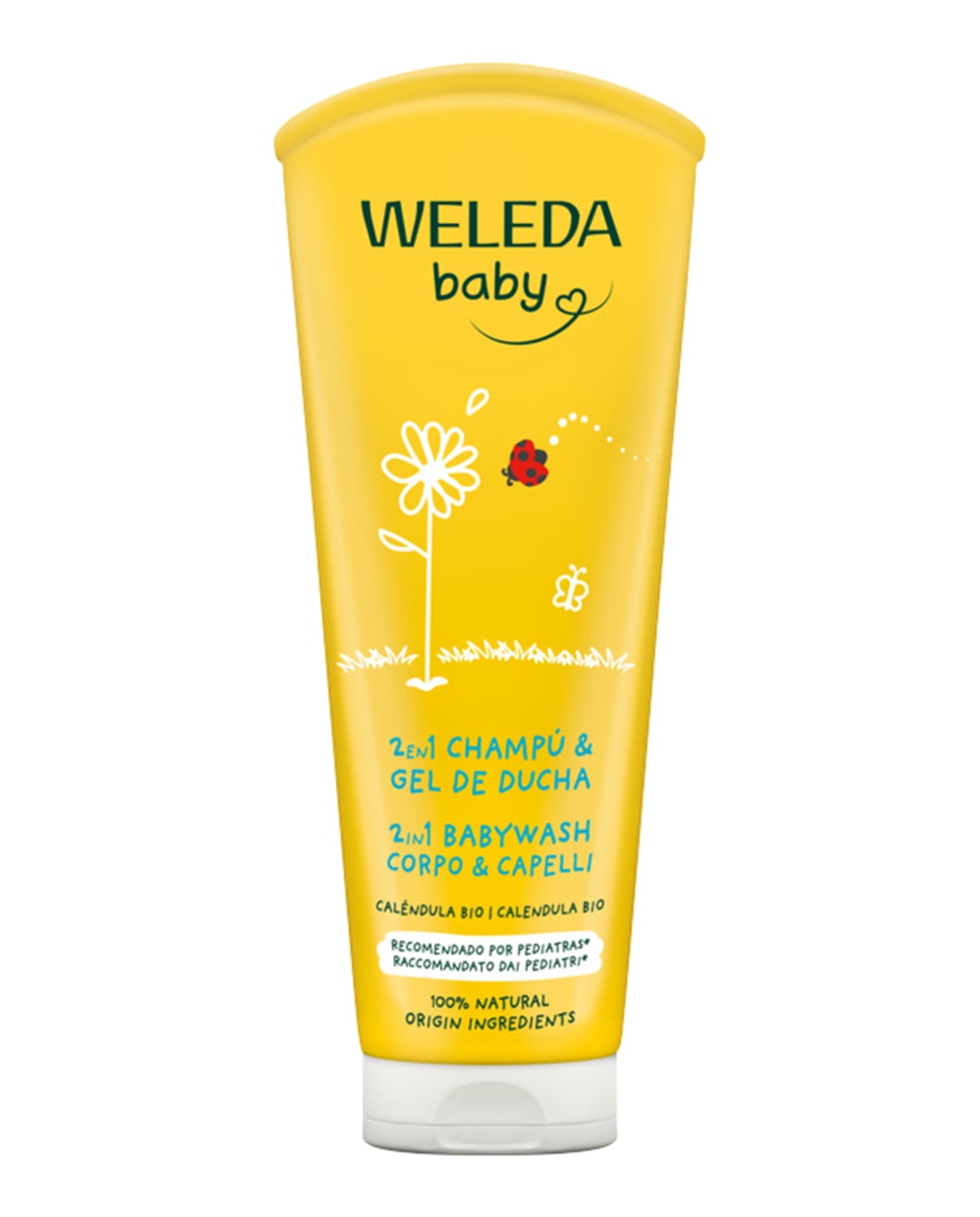 Weleda - Champú & Gel de Ducha de Caléndula Baby Weleda.