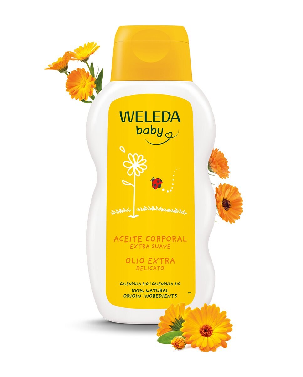 Aceite Corporal de Caléndula Baby Weleda - 200 ml 2