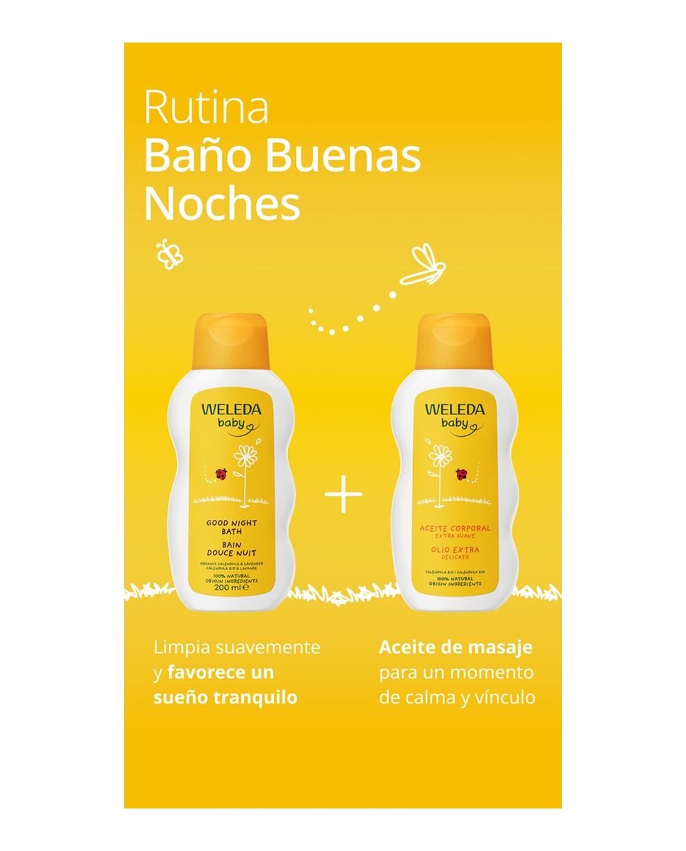 Aceite Corporal de Caléndula Baby Weleda - 200 ml 3