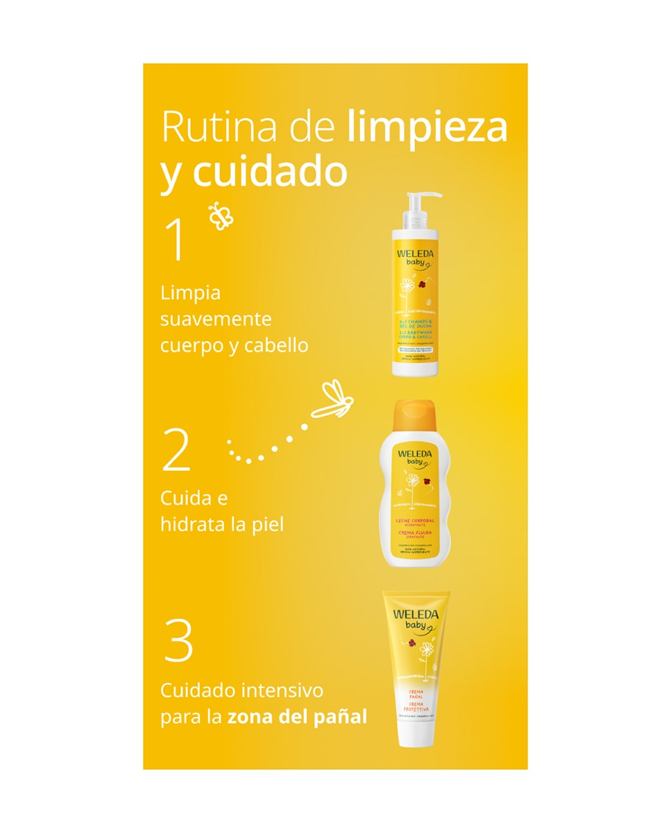 Leche Corporal de Caléndula Baby Weleda - 200 ml 5