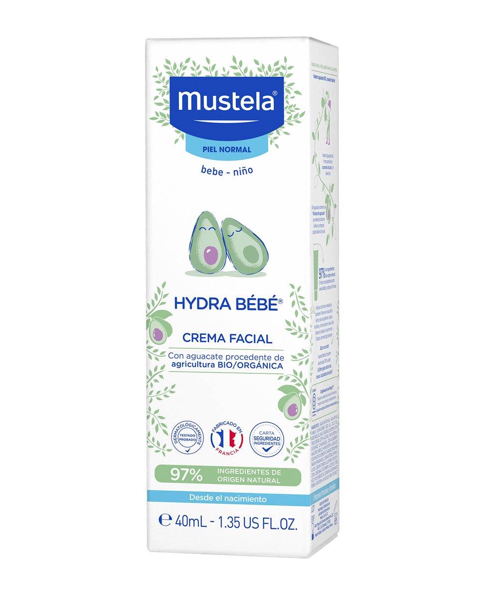 Crema hidratante cara Hydra bébé Mustela - 40 ml 2