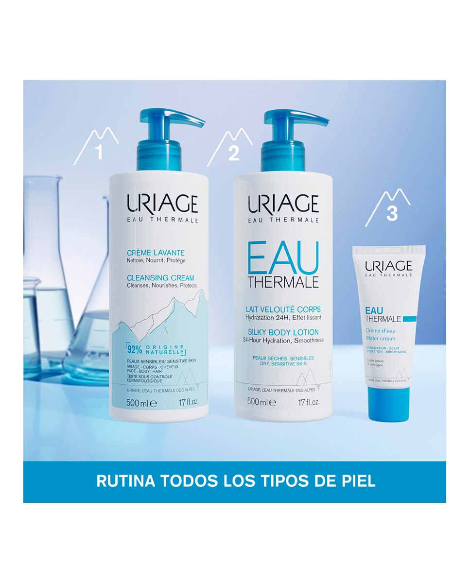 Gel de Ducha Hidratante Diario Con Manteca De Karité Uriage - 500 ml 9