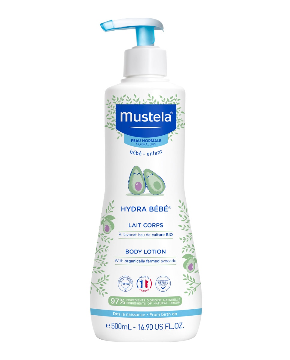 Mustela - Leche hidratante cuerpo Hidra bébé Mustela.