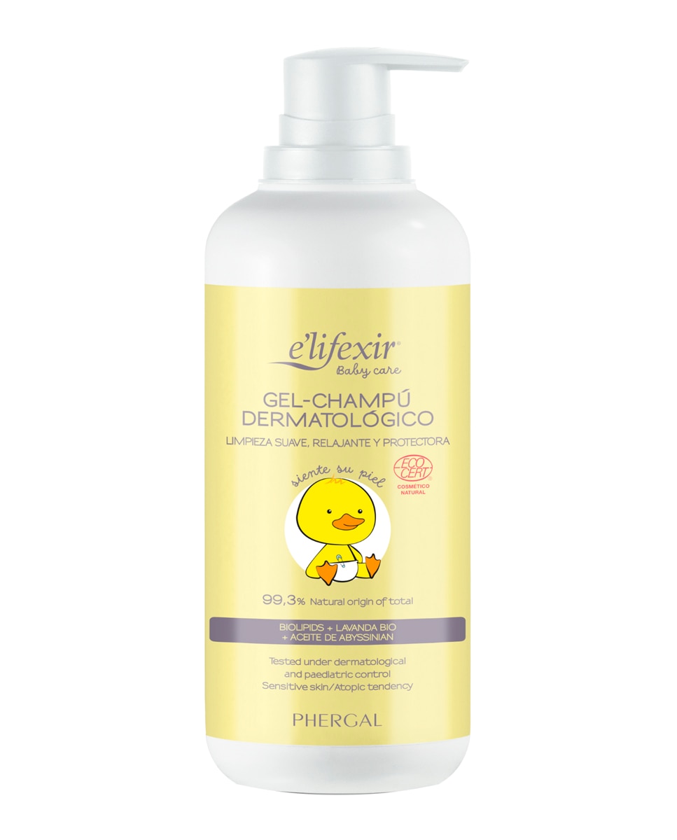 E'lifexir - Gel-Champú Piel Sensible Bebé Elifexir Baby Care 500 ml Elifexir.