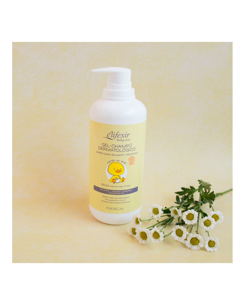 Gel-Champú Piel Sensible Bebé Elifexir Baby Care Elifexir - 500 ml 5