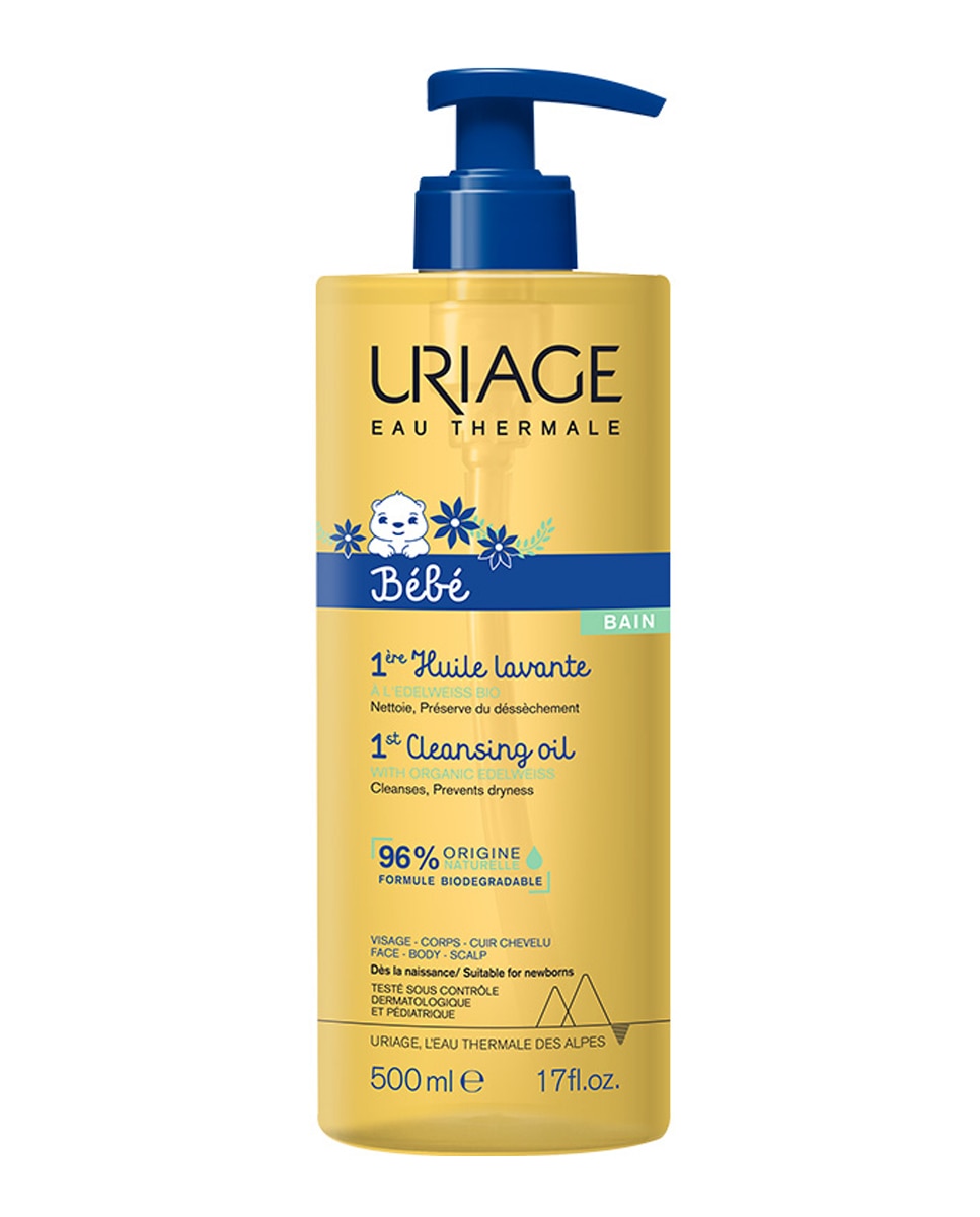 Aceite Limpiador Bebé Uriage - 500 ml 1