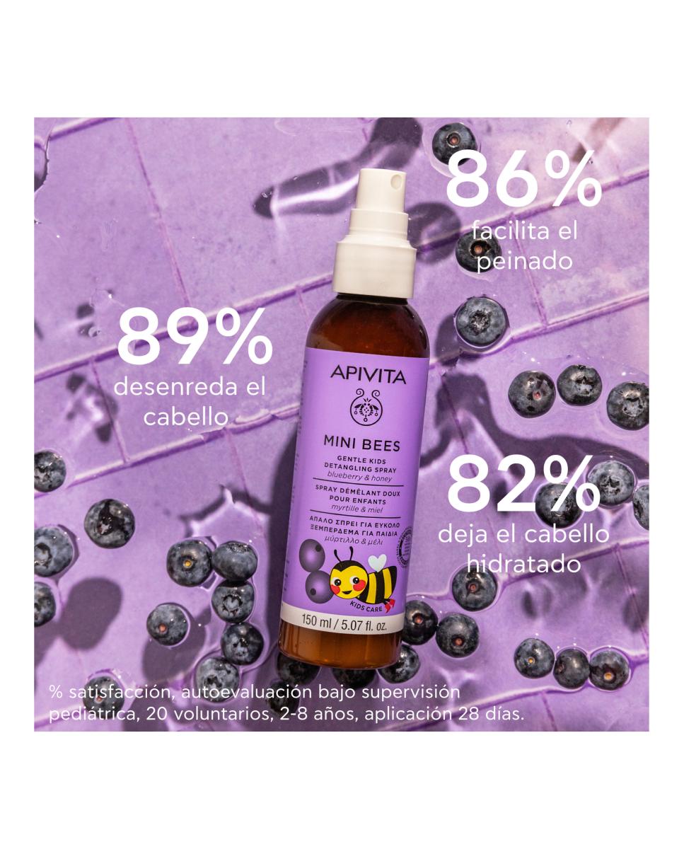 Spray Desenredante Suave Para Niños Apivita - 150 ml 4