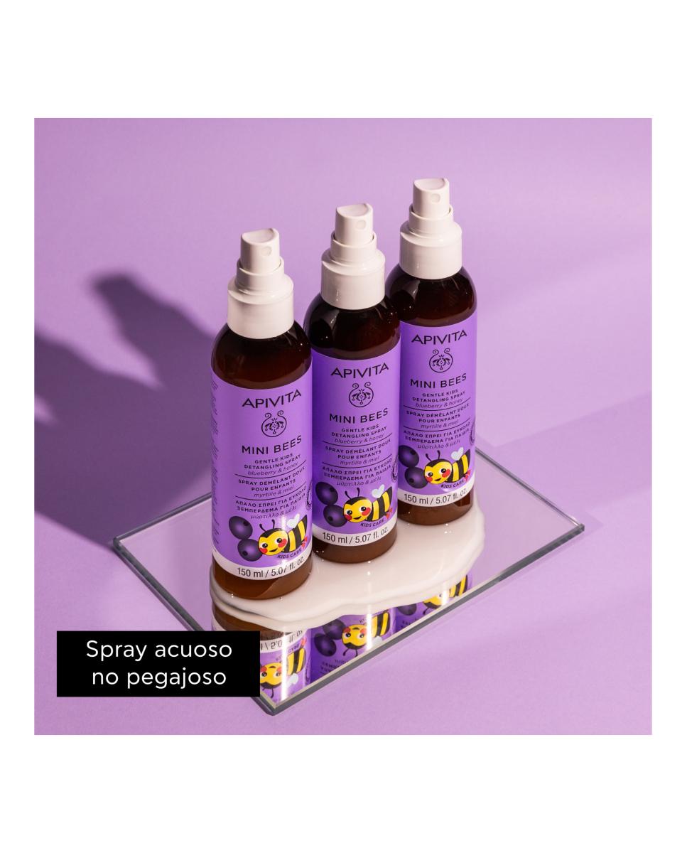 Spray Desenredante Suave Para Niños Apivita - 150 ml 6