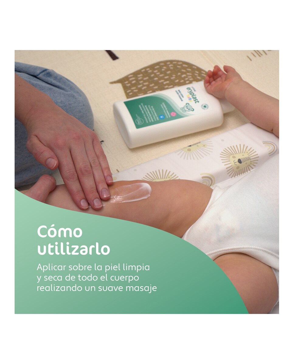 Loción corporal para piel de bebé seca y atópica Eryplast - 500 ml 6