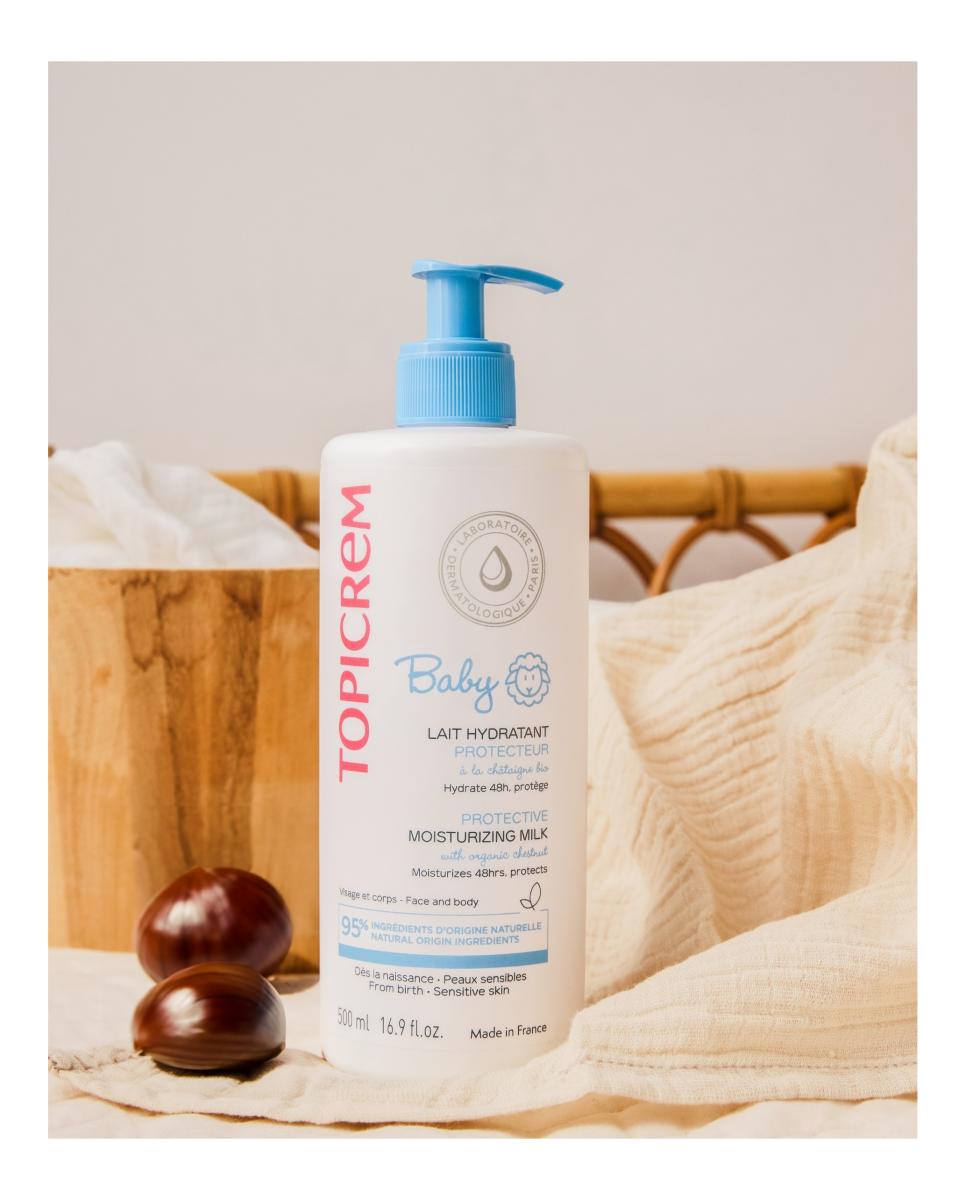 Leche Hidratante Protectora Baby 500Ml Topicrem - 500 ml 2
