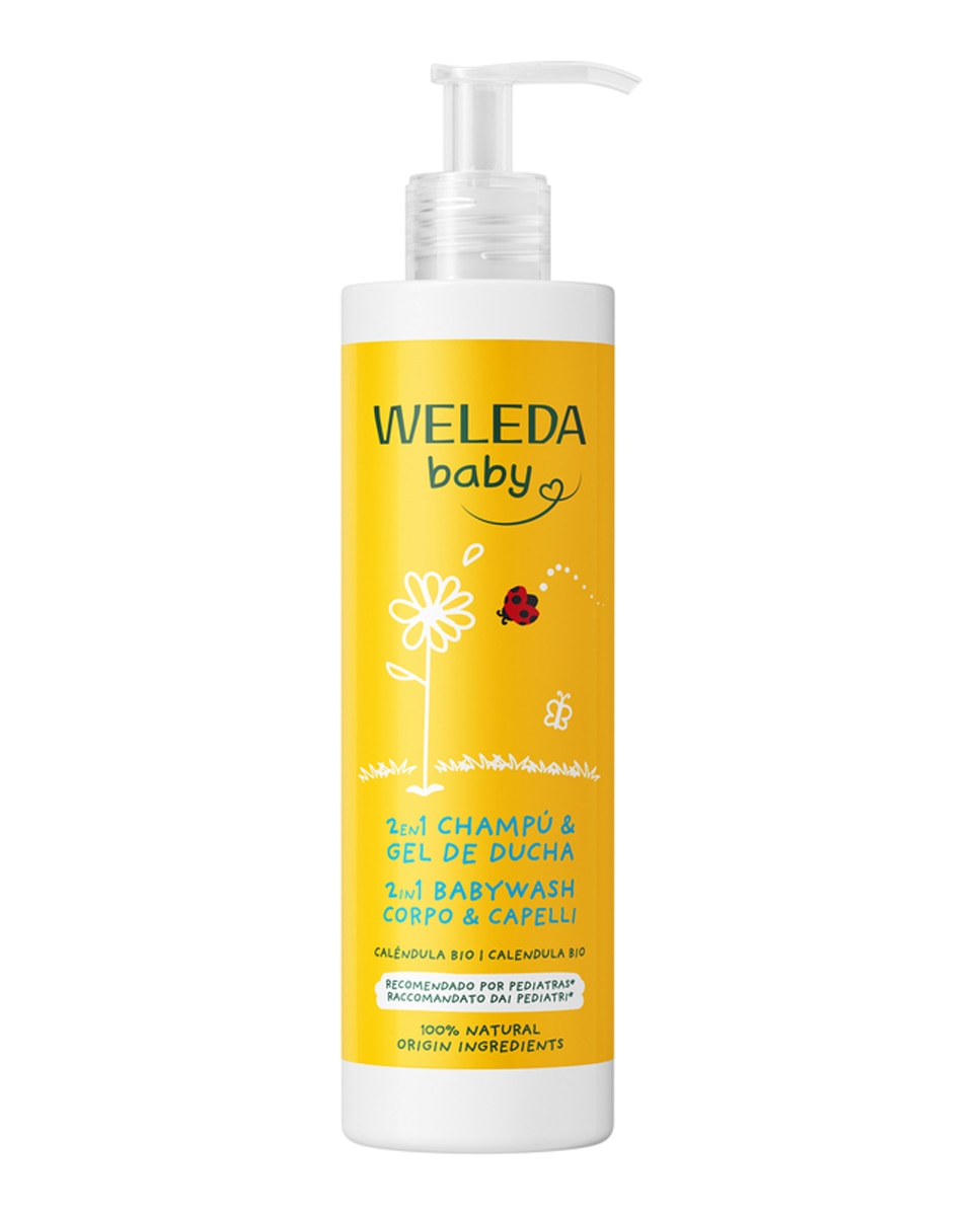Weleda - Champú & Gel de ducha Caléndula 400 ml Weleda.