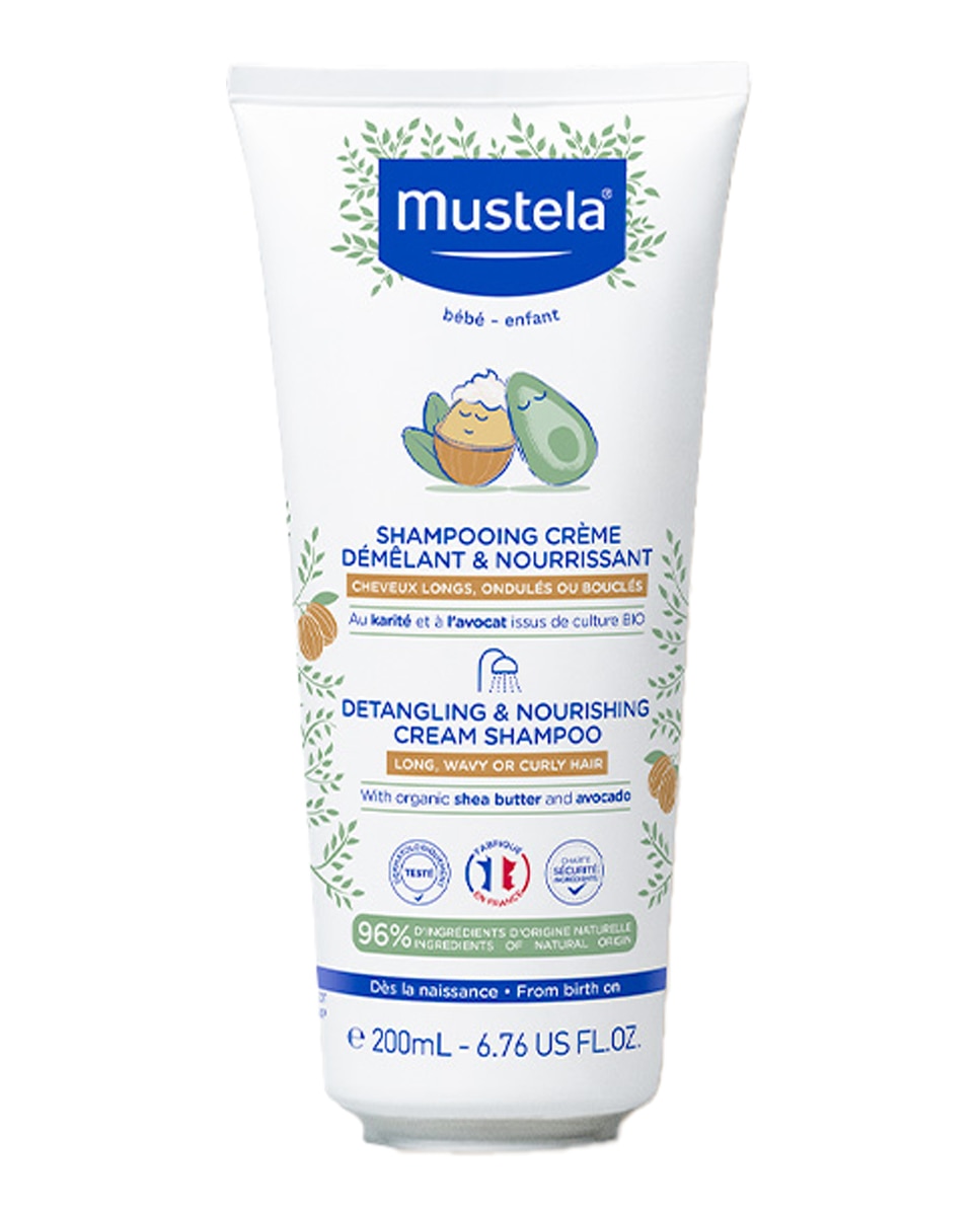 Mustela - Champú en Crema Desenredante y Nutritivo Mustela.