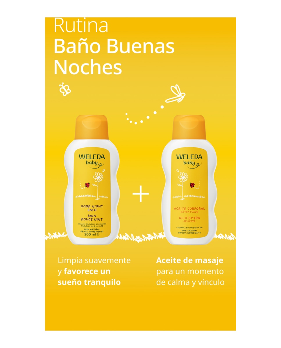 Imagen 6 de Gel De Baño Buenas Noches 200 Ml Weleda - 200 ml