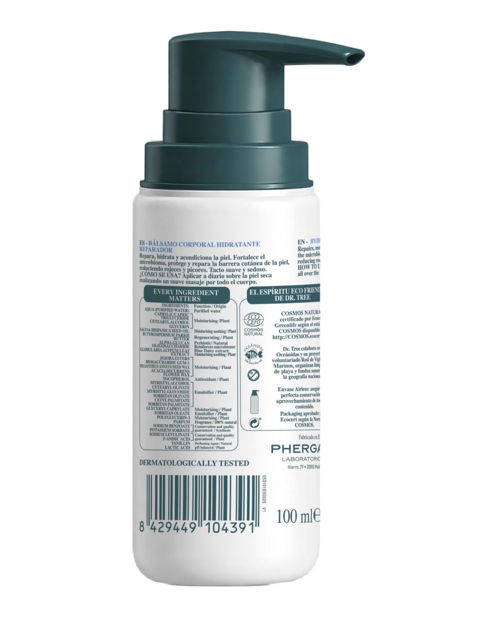 Dr. Tree Bálsamo Corporal Natural Hidratante Piel Sensible 100Ml - 100 ml 6