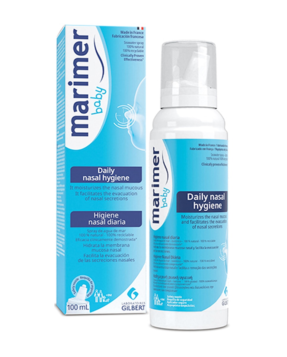 Marimer - Spray higiene Nasal Isotónico 100 ml Marimer Baby.