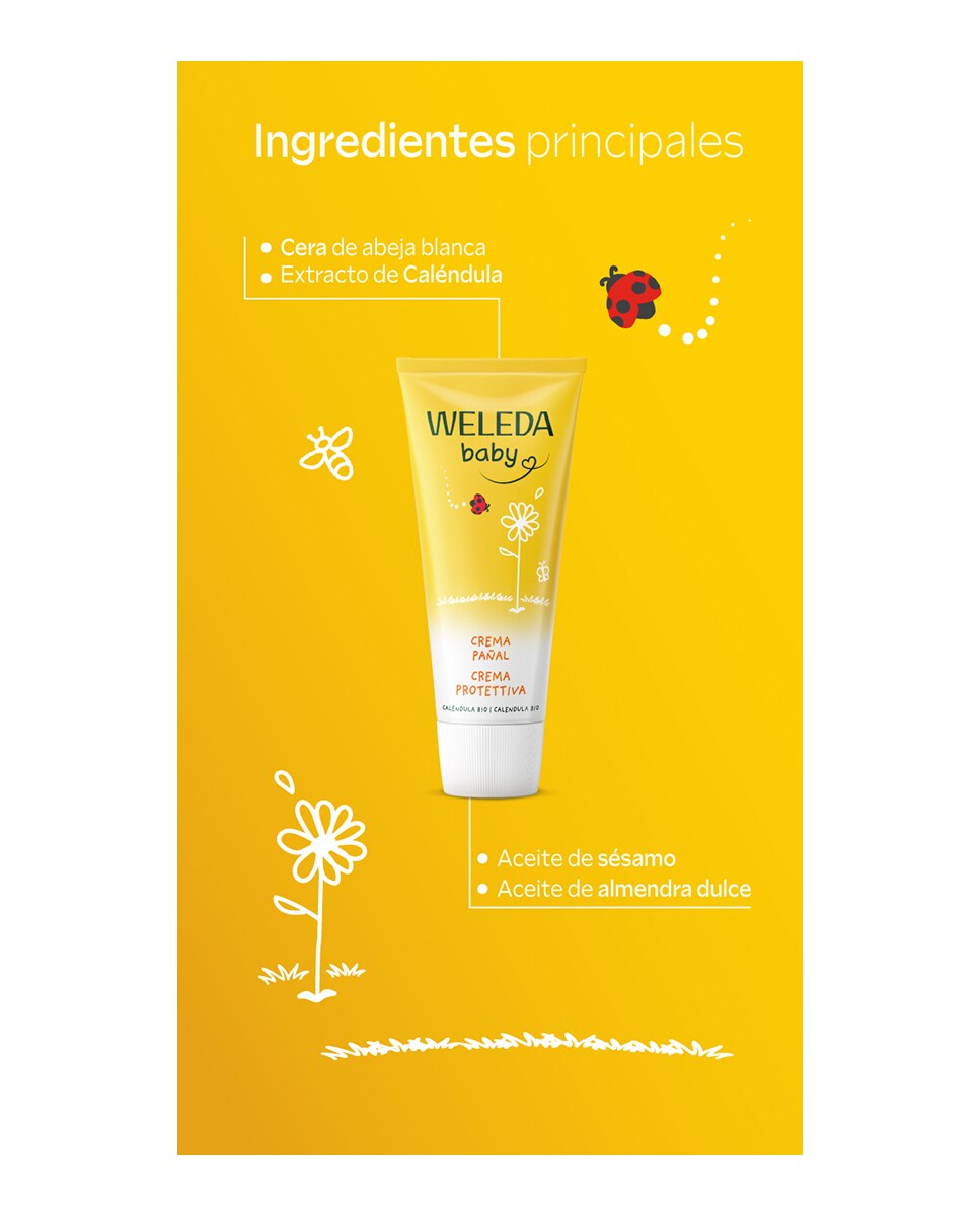 Crema Pañal con Caléndula Baby Weleda - 75 ml 3