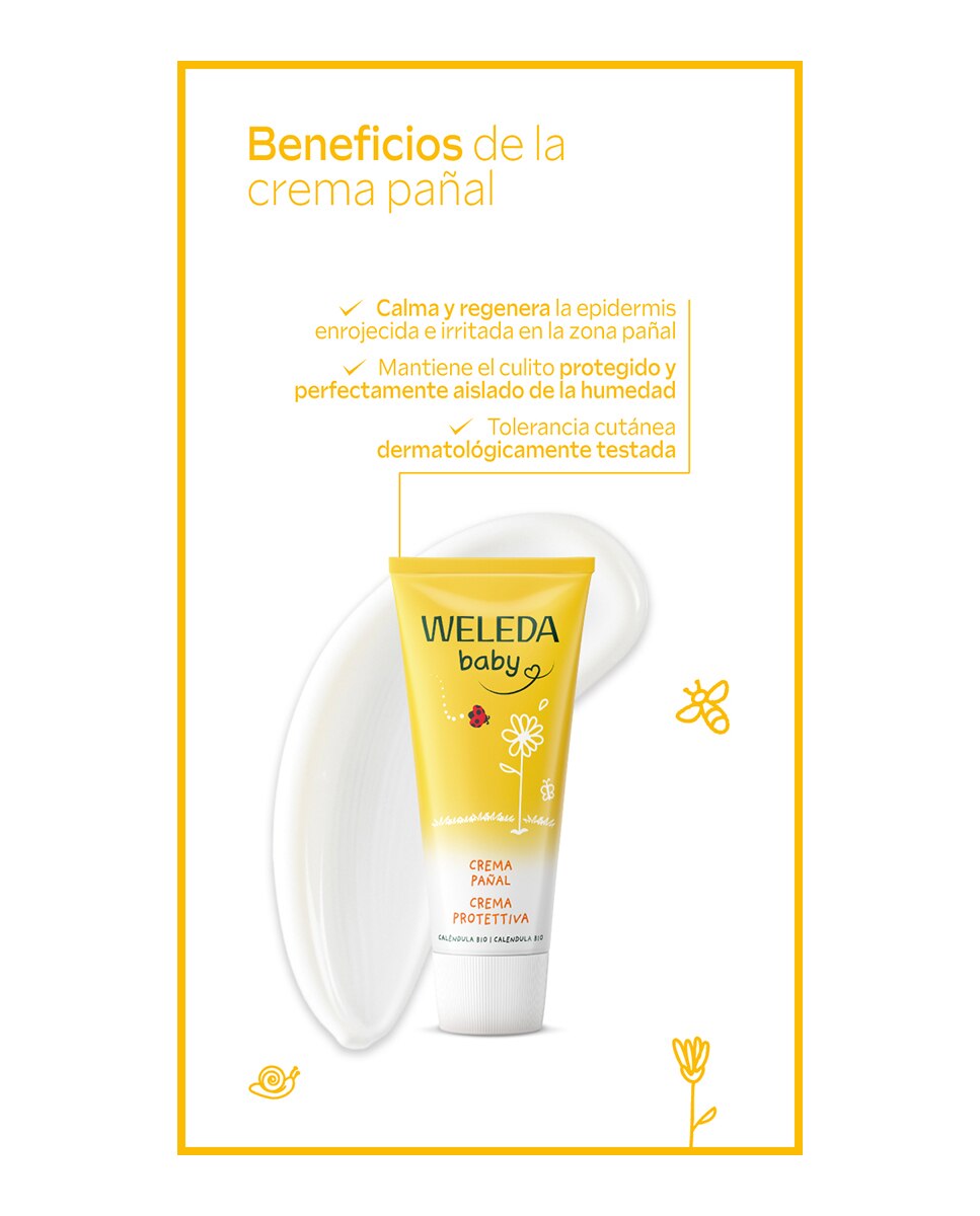 Crema Pañal con Caléndula Baby Weleda - 75 ml 4