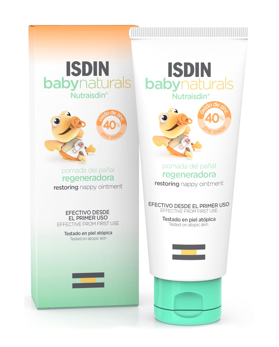 Imagen 2 de Crema Pañal Zn40 100 ml Isdin Babynaturals - 100 ml