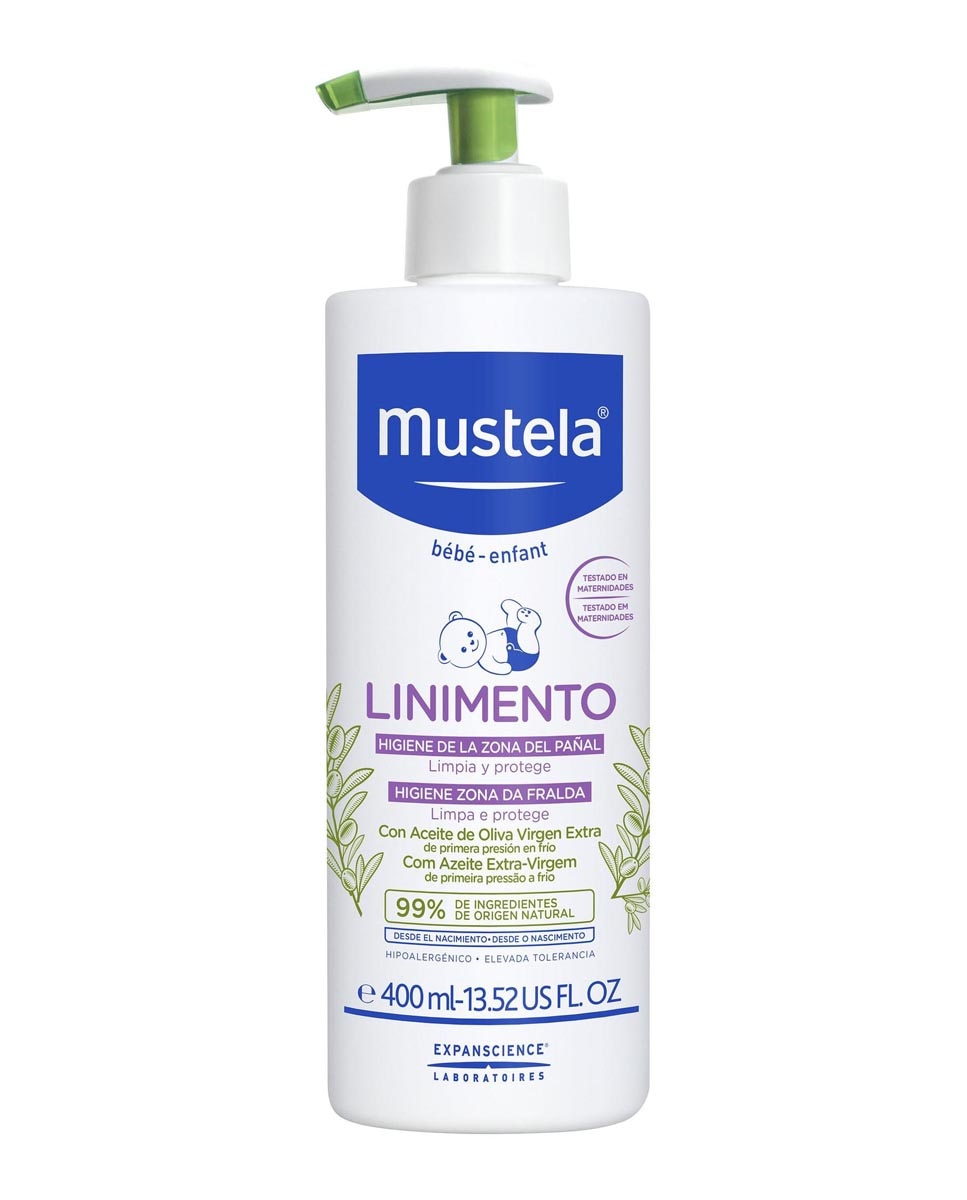 Mustela - Linimento Bebé para la zona del pañal Mustela.