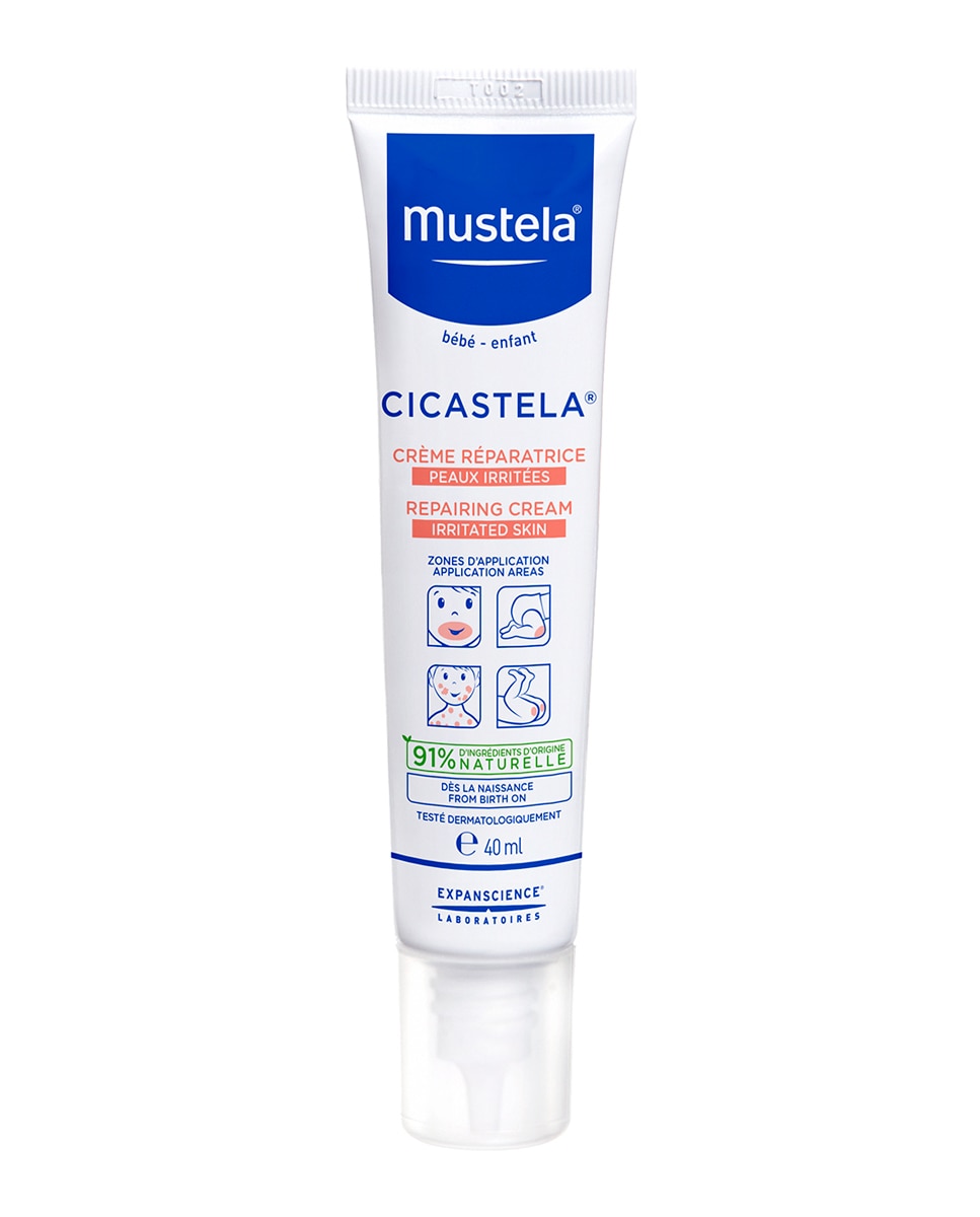 Mustela - Crema reparadora para zonas irritadas Cicastela Mustela.