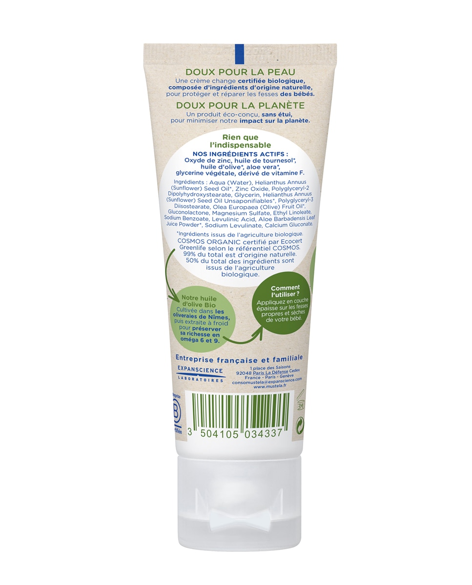 Crema pañal BIO Mustela - 75 ml 2