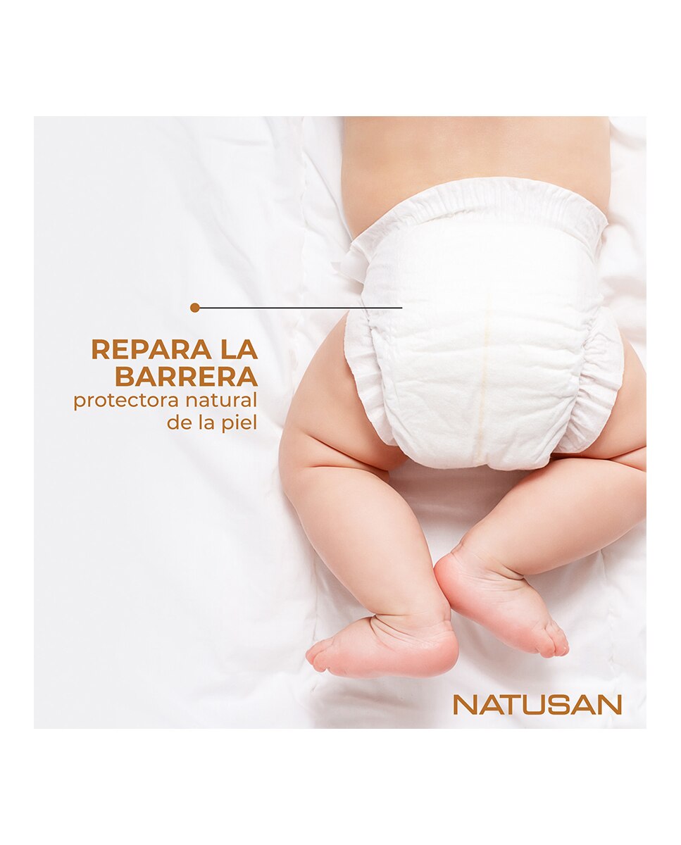 Imagen 3 de Crema Protectora Zona del Pañal 100 Ml Natusan - Blanco 100 ml Blanco