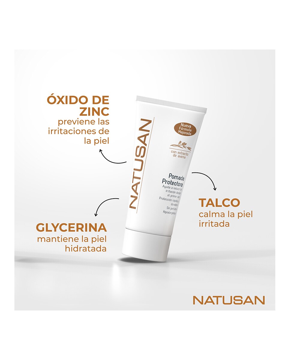 Imagen 6 de Crema Protectora Zona del Pañal 100 Ml Natusan - Blanco 100 ml Blanco