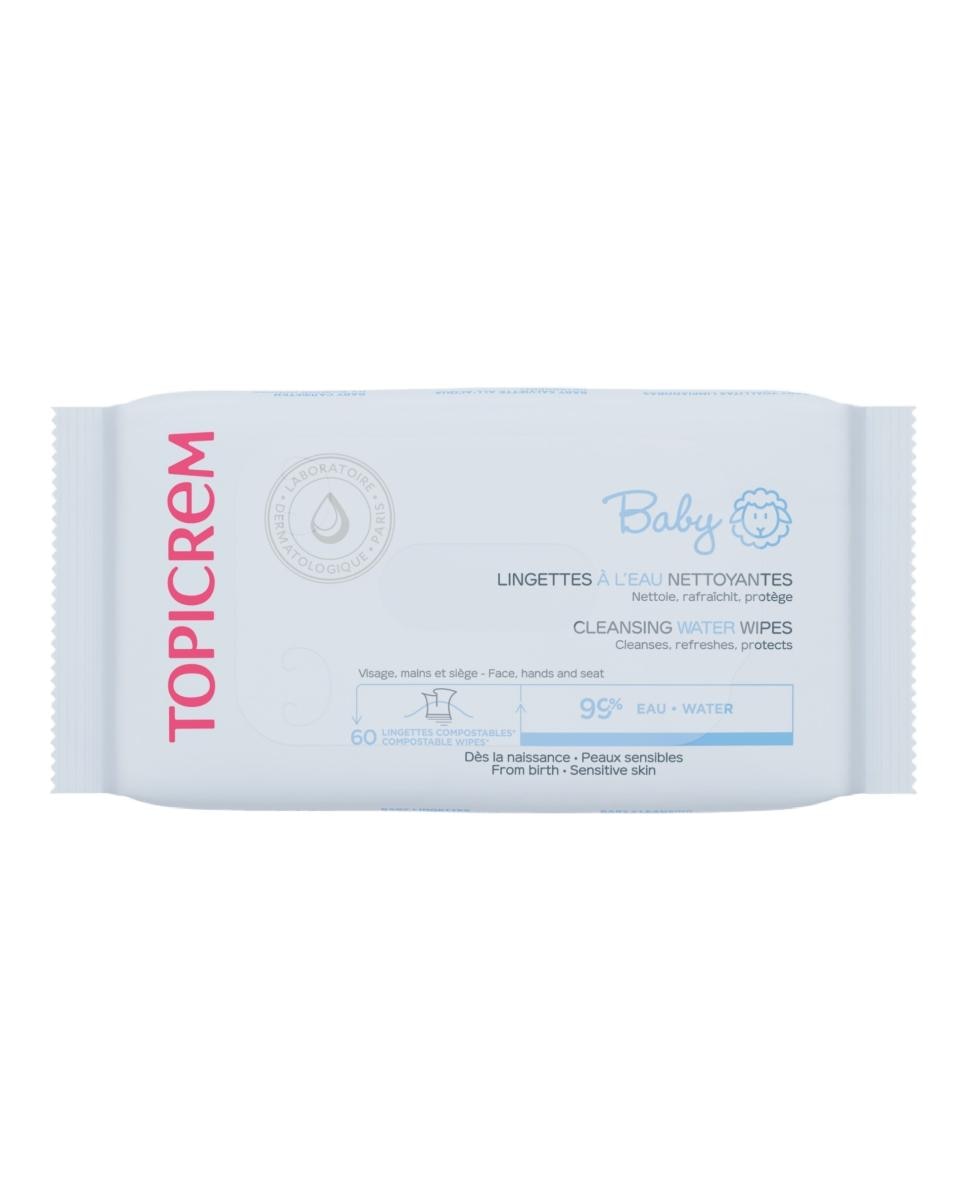 Topicrem - Toallitas Limpiadoras Al Agua Baby Topicrem.