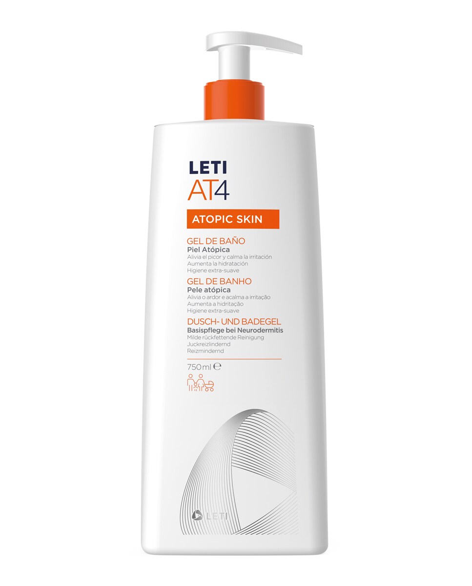 Gel de baño dermograso Leti At4 1