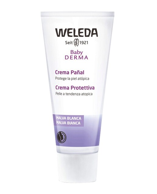 Crema Pañal de Malva Blanca Baby Derma Weleda