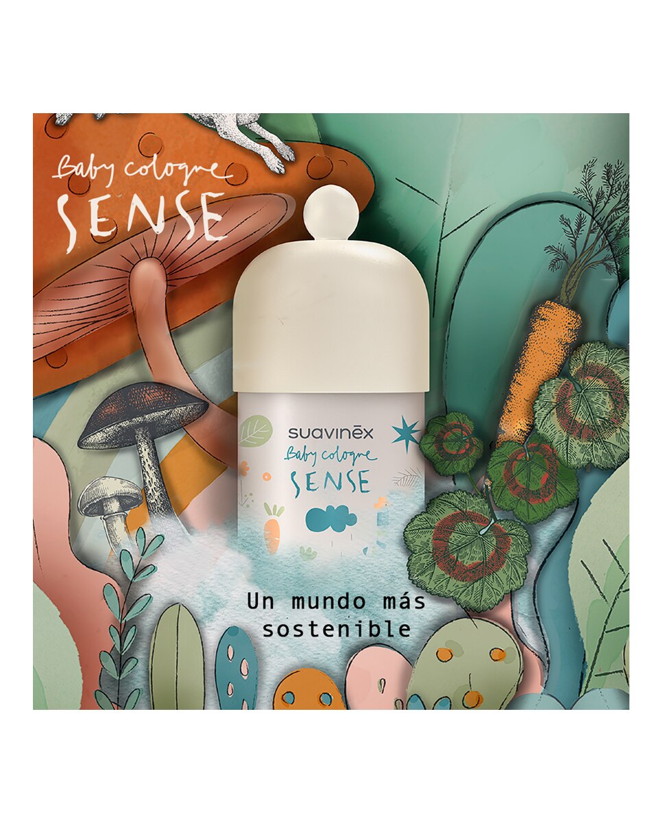 Colonia infantil Baby Cologne Sense Sin Alcohol Suavinex - 100 ml 4