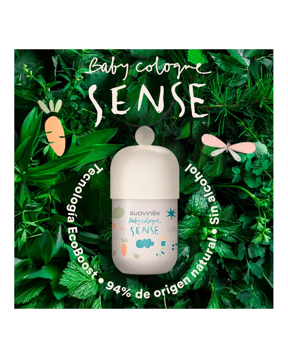 Colonia infantil Baby Cologne Sense Sin Alcohol Suavinex - 100 ml 7