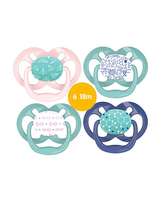 Imagen 2 de Chupete Dr. Brown's Advantage Reversible T2 6-12 Meses. Pack 2 Und. Dr. Brown's