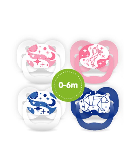 Chupete Dr. Brown's Advantage Reversible Nocturno T1 0-6 Meses. Pack 2 Und. Dr. Brown's 2
