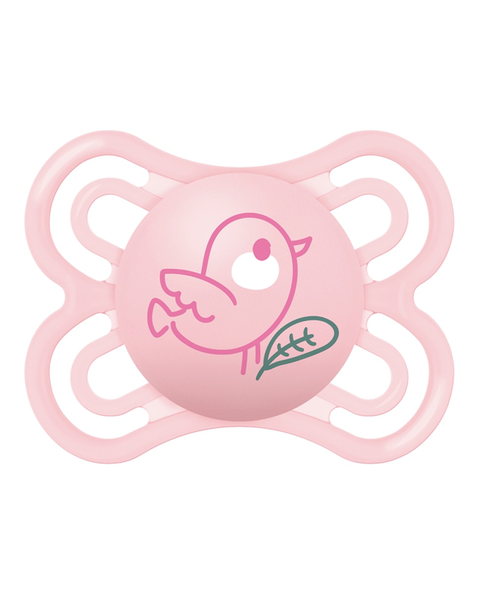 MAM - Chupete Perfect 0+ Silicona Rosa MAM.